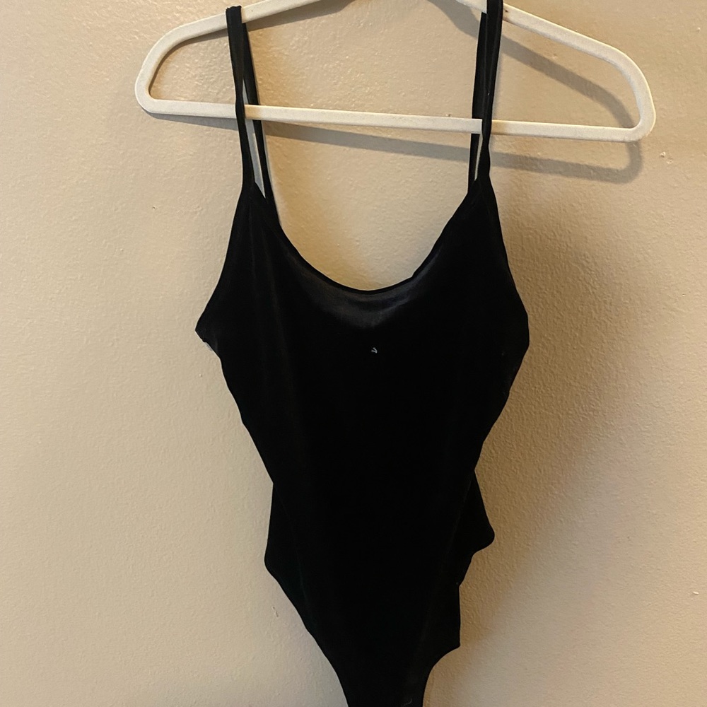 Velvet bodysuit